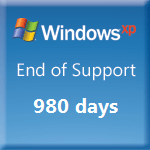 Windows XP End of Support Countdown Gadget
